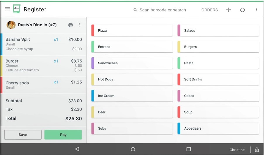 Register Lite by Clover Discount Payments